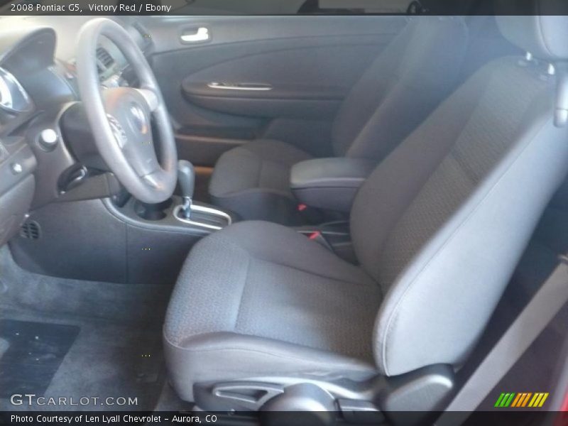 Victory Red / Ebony 2008 Pontiac G5