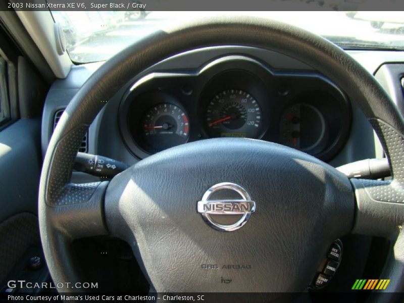 Super Black / Gray 2003 Nissan Xterra XE V6