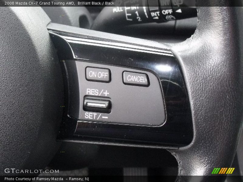 Brilliant Black / Black 2008 Mazda CX-7 Grand Touring AWD