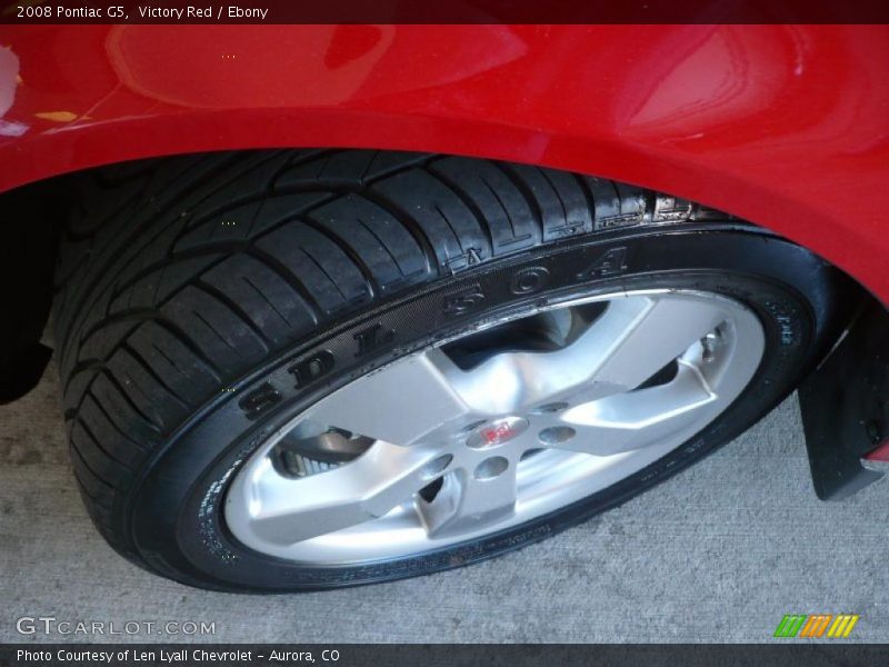 Victory Red / Ebony 2008 Pontiac G5