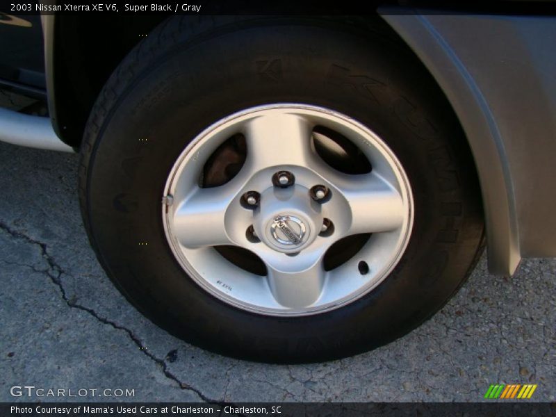 Super Black / Gray 2003 Nissan Xterra XE V6