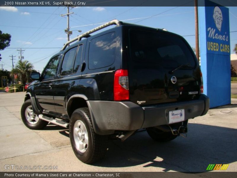 Super Black / Gray 2003 Nissan Xterra XE V6