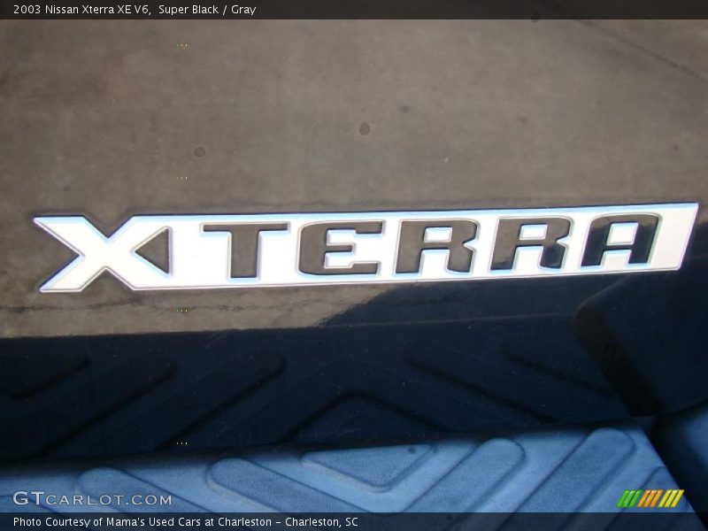 Super Black / Gray 2003 Nissan Xterra XE V6