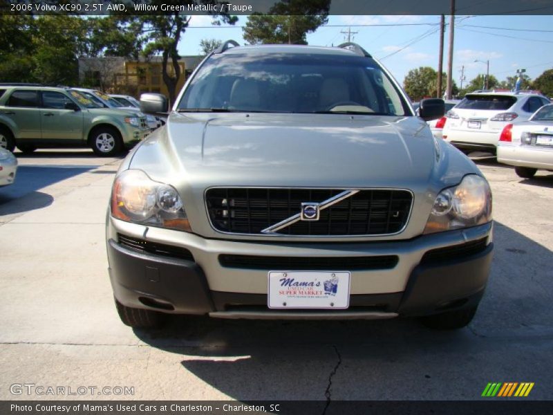 Willow Green Metallic / Taupe 2006 Volvo XC90 2.5T AWD