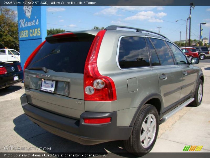 Willow Green Metallic / Taupe 2006 Volvo XC90 2.5T AWD