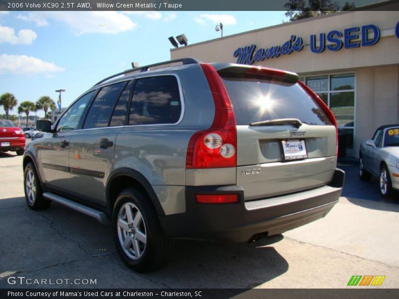 Willow Green Metallic / Taupe 2006 Volvo XC90 2.5T AWD