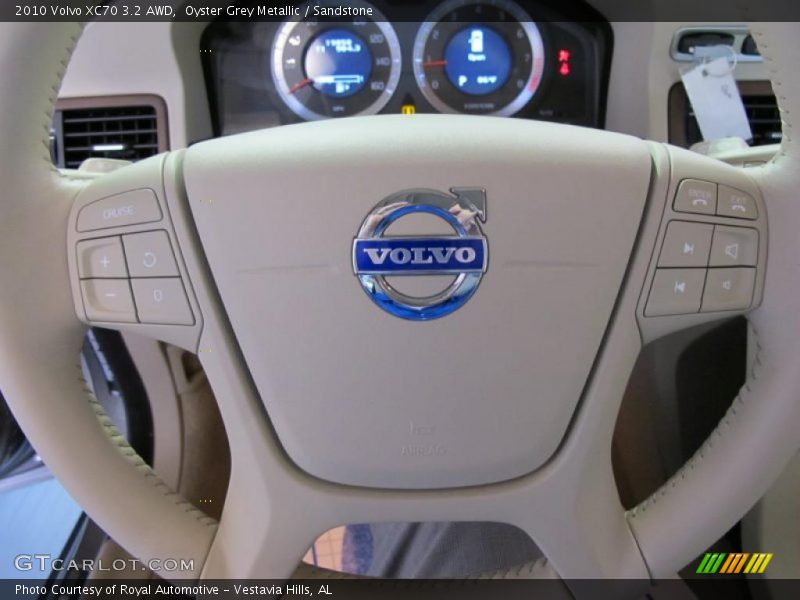 Oyster Grey Metallic / Sandstone 2010 Volvo XC70 3.2 AWD