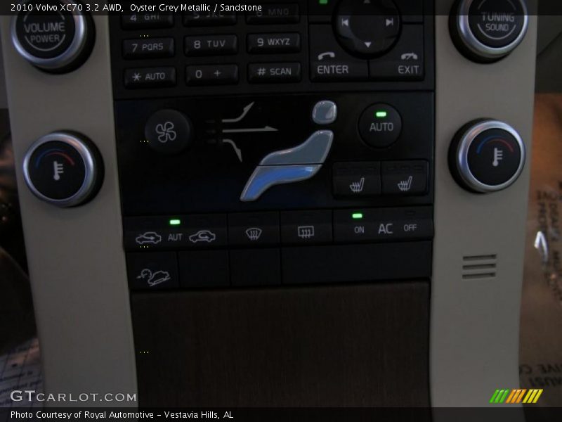 Oyster Grey Metallic / Sandstone 2010 Volvo XC70 3.2 AWD