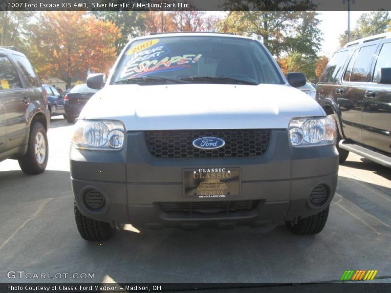 Silver Metallic / Medium/Dark Flint 2007 Ford Escape XLS 4WD