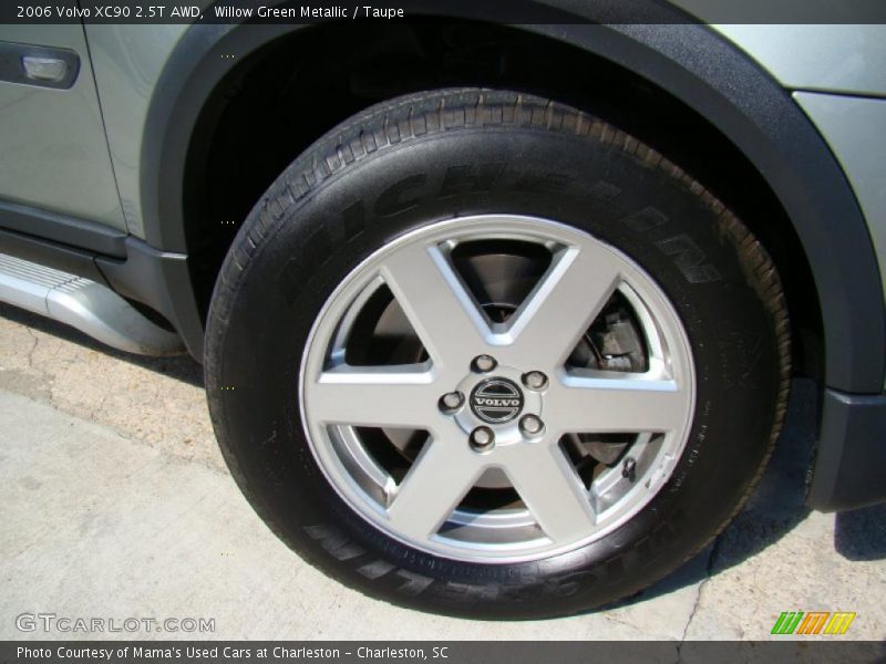 Willow Green Metallic / Taupe 2006 Volvo XC90 2.5T AWD
