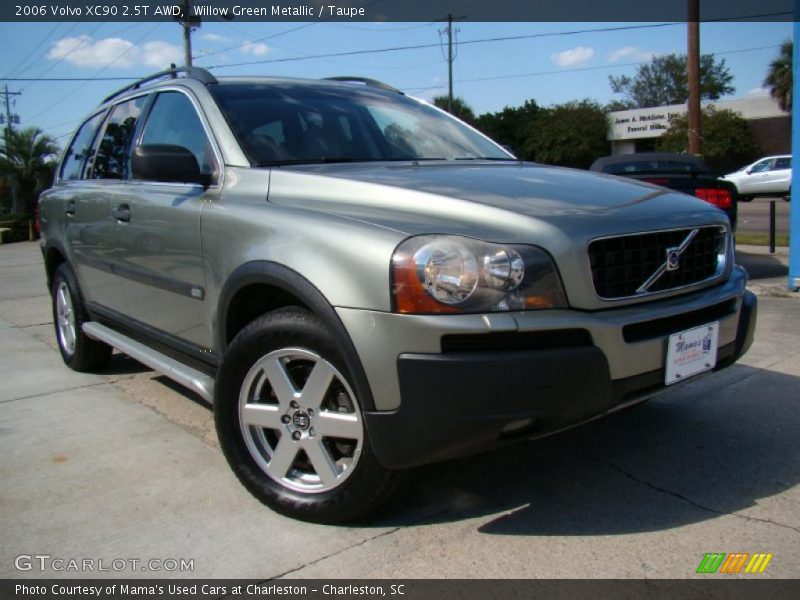 Willow Green Metallic / Taupe 2006 Volvo XC90 2.5T AWD