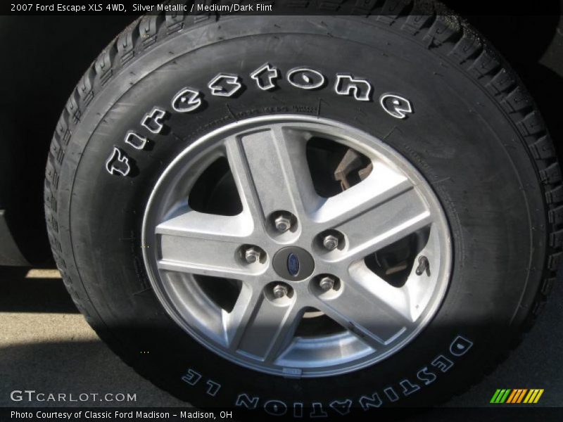 Silver Metallic / Medium/Dark Flint 2007 Ford Escape XLS 4WD