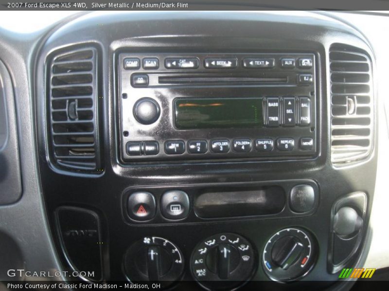 Controls of 2007 Escape XLS 4WD