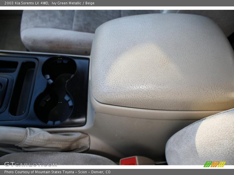 Ivy Green Metallic / Beige 2003 Kia Sorento LX 4WD