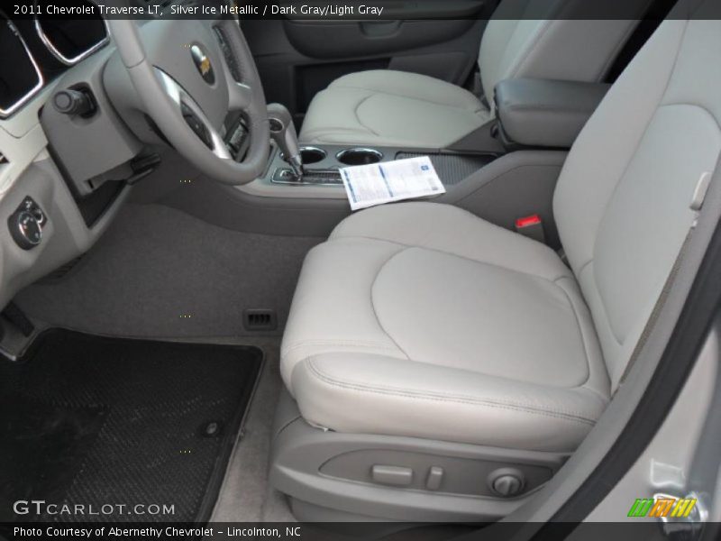  2011 Traverse LT Dark Gray/Light Gray Interior