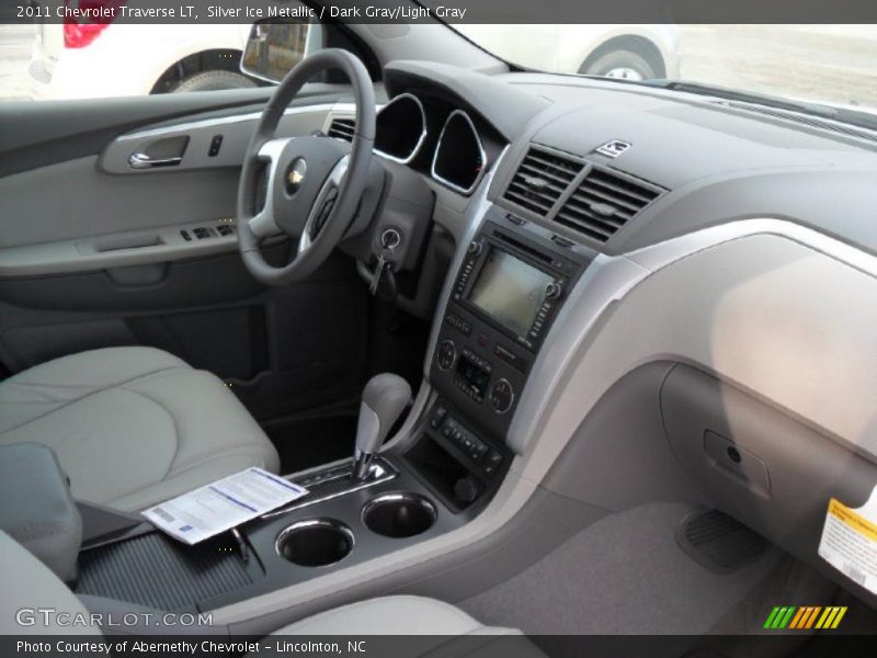  2011 Traverse LT Dark Gray/Light Gray Interior