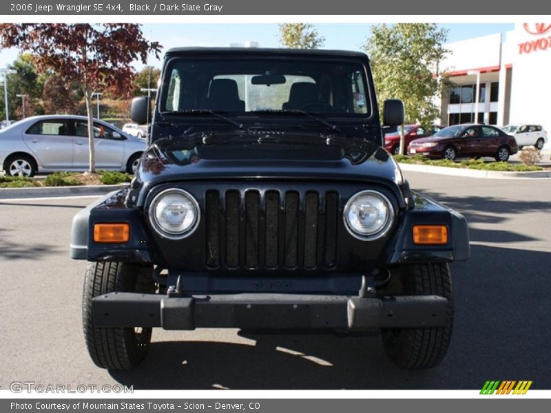 Black / Dark Slate Gray 2006 Jeep Wrangler SE 4x4