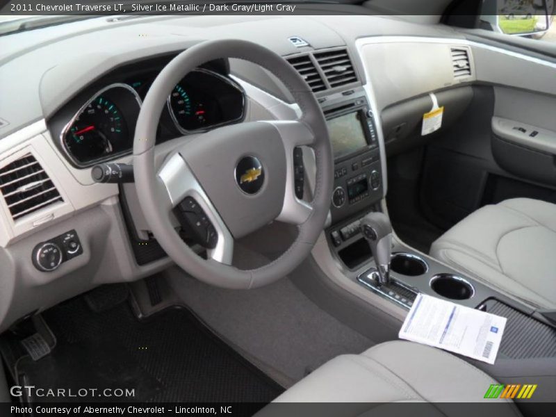 Dark Gray/Light Gray Interior - 2011 Traverse LT 