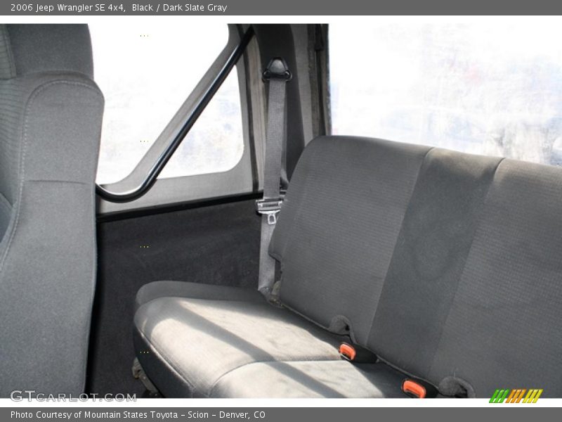  2006 Wrangler SE 4x4 Dark Slate Gray Interior