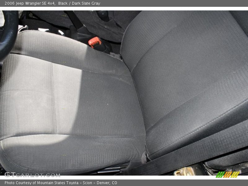 Black / Dark Slate Gray 2006 Jeep Wrangler SE 4x4