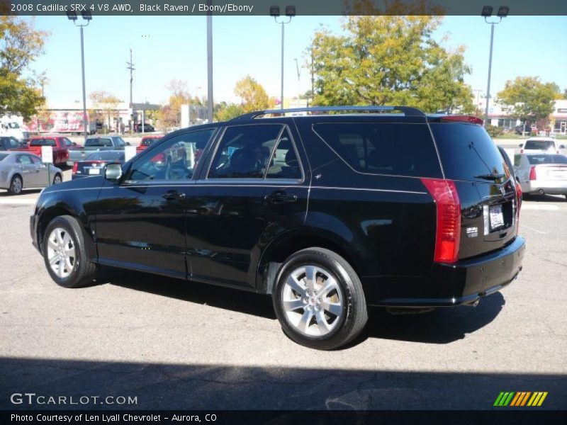 Black Raven / Ebony/Ebony 2008 Cadillac SRX 4 V8 AWD