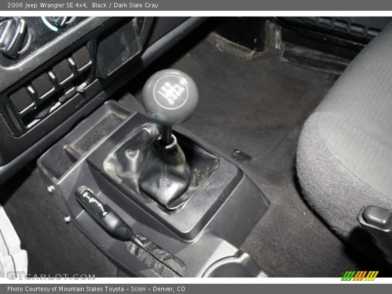  2006 Wrangler SE 4x4 6 Speed Manual Shifter