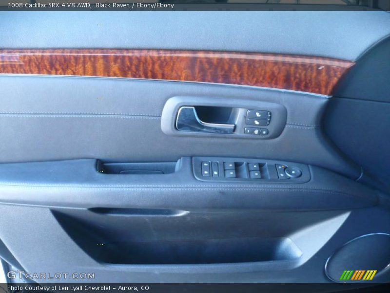 Black Raven / Ebony/Ebony 2008 Cadillac SRX 4 V8 AWD