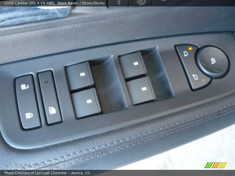 Black Raven / Ebony/Ebony 2008 Cadillac SRX 4 V8 AWD