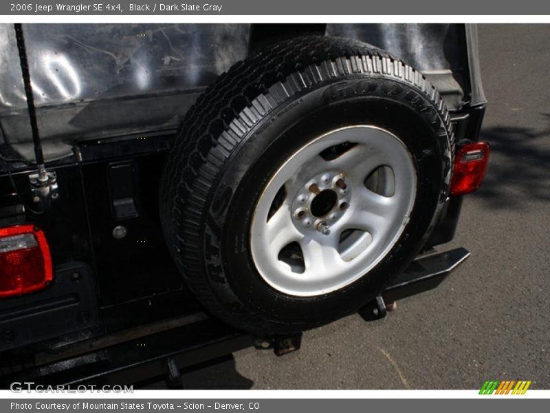 Black / Dark Slate Gray 2006 Jeep Wrangler SE 4x4