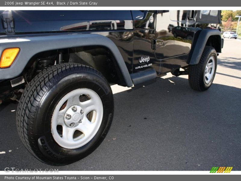 Black / Dark Slate Gray 2006 Jeep Wrangler SE 4x4