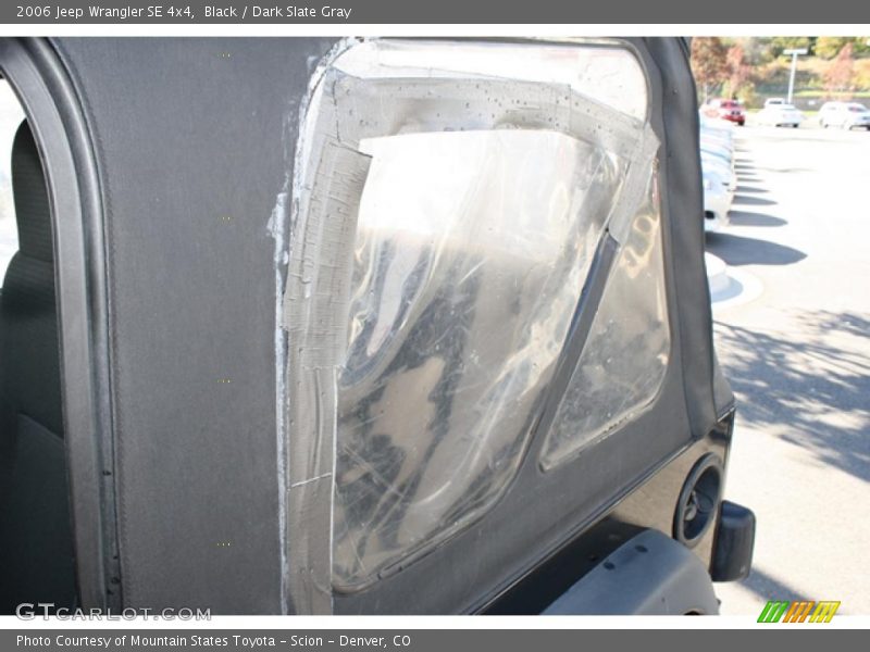 Black / Dark Slate Gray 2006 Jeep Wrangler SE 4x4