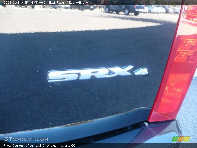 Black Raven / Ebony/Ebony 2008 Cadillac SRX 4 V8 AWD
