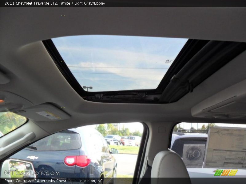 Sunroof of 2011 Traverse LTZ