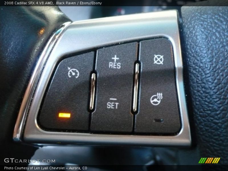 Black Raven / Ebony/Ebony 2008 Cadillac SRX 4 V8 AWD