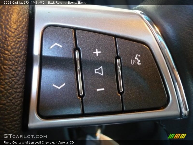 Black Raven / Ebony/Ebony 2008 Cadillac SRX 4 V8 AWD