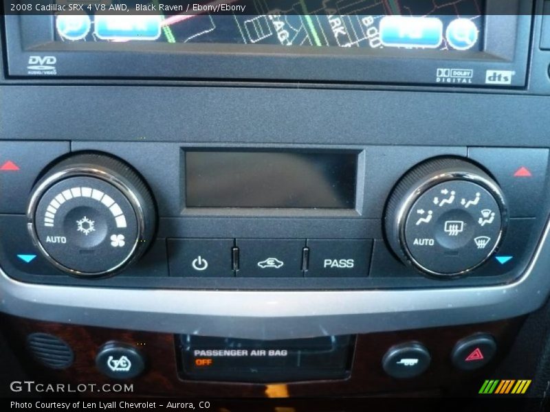 Controls of 2008 SRX 4 V8 AWD