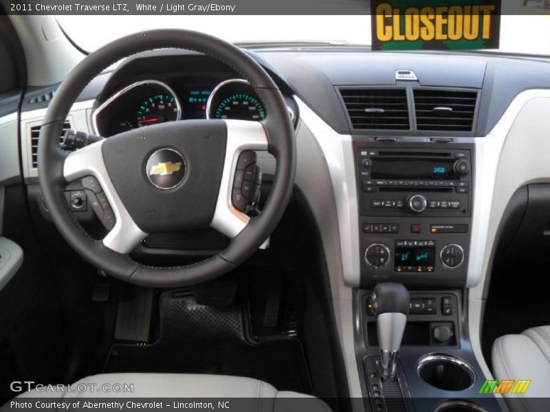 Dashboard of 2011 Traverse LTZ
