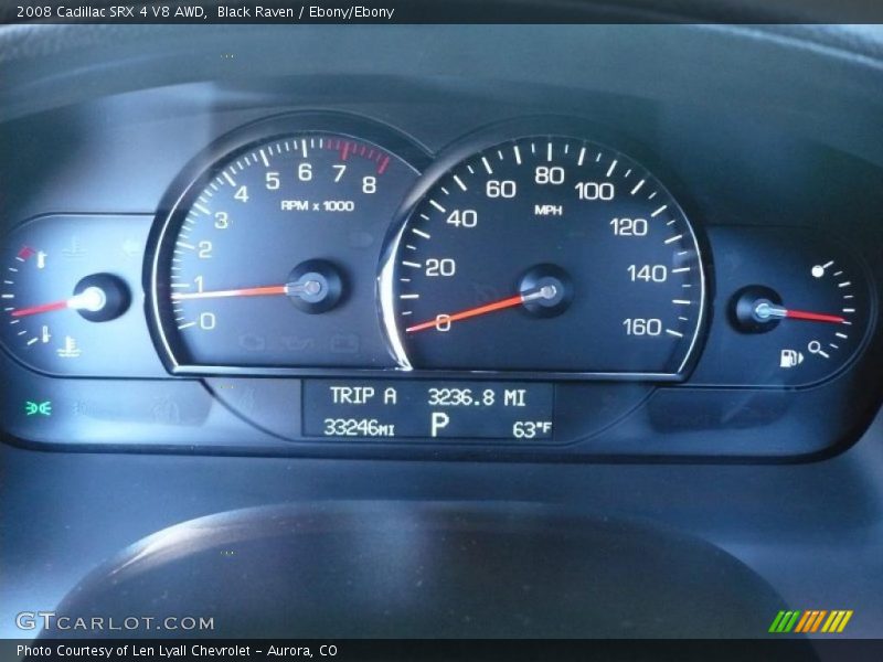  2008 SRX 4 V8 AWD 4 V8 AWD Gauges
