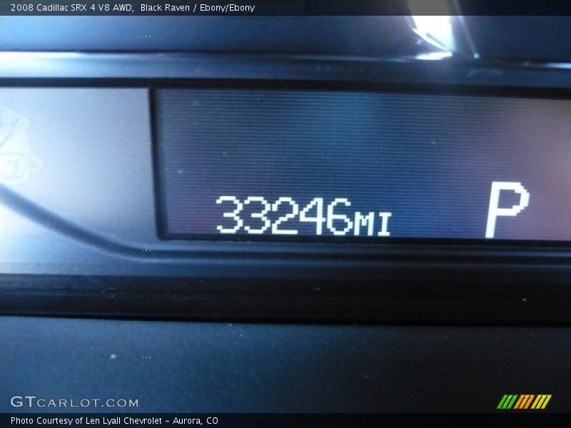 Black Raven / Ebony/Ebony 2008 Cadillac SRX 4 V8 AWD