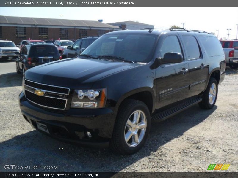 Black / Light Cashmere/Dark Cashmere 2011 Chevrolet Suburban LT 4x4