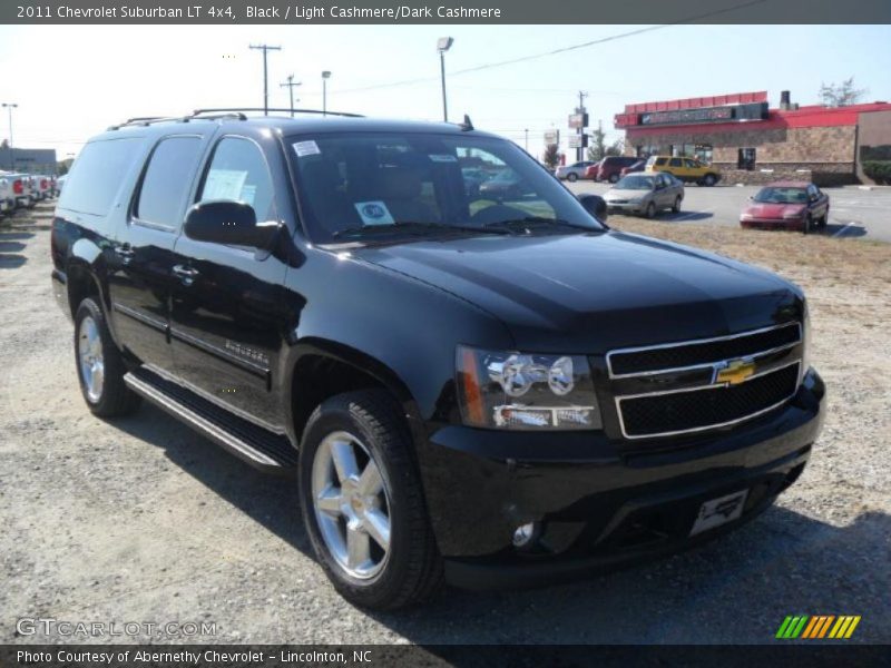 Black / Light Cashmere/Dark Cashmere 2011 Chevrolet Suburban LT 4x4