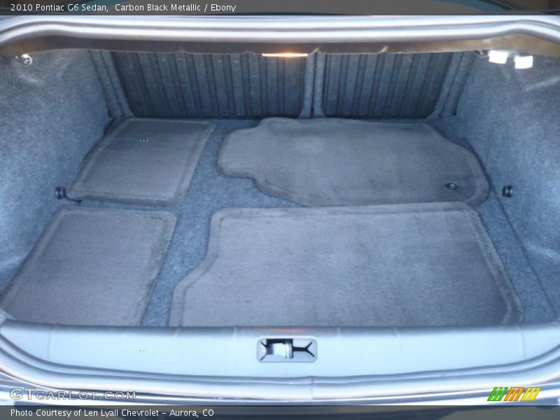 Carbon Black Metallic / Ebony 2010 Pontiac G6 Sedan