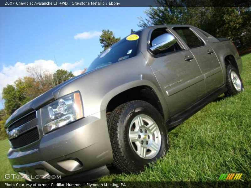Graystone Metallic / Ebony 2007 Chevrolet Avalanche LT 4WD