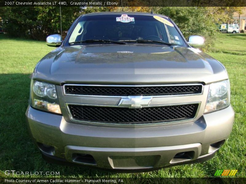 Graystone Metallic / Ebony 2007 Chevrolet Avalanche LT 4WD