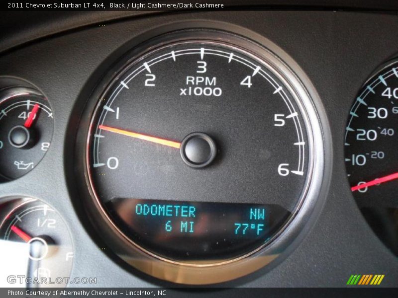 Black / Light Cashmere/Dark Cashmere 2011 Chevrolet Suburban LT 4x4