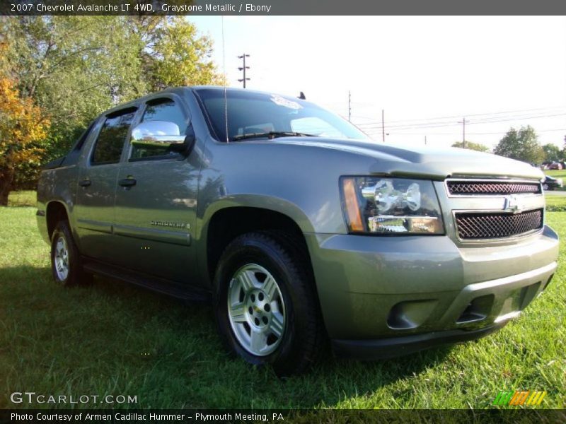 Graystone Metallic / Ebony 2007 Chevrolet Avalanche LT 4WD
