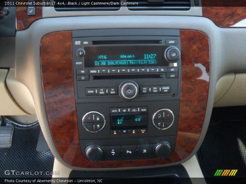 Controls of 2011 Suburban LT 4x4
