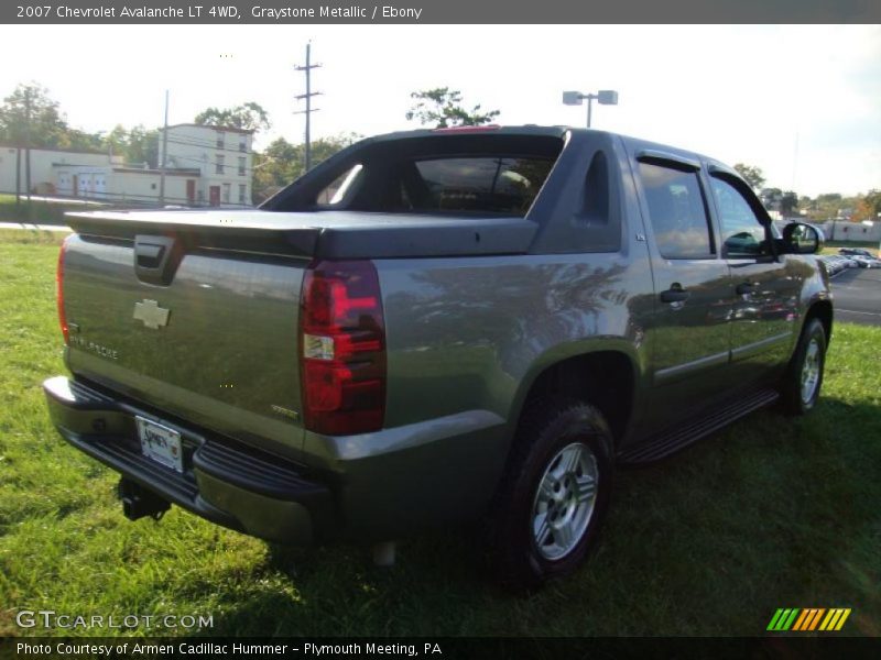 Graystone Metallic / Ebony 2007 Chevrolet Avalanche LT 4WD