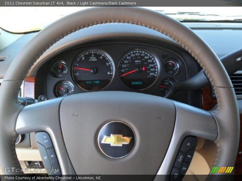 Black / Light Cashmere/Dark Cashmere 2011 Chevrolet Suburban LT 4x4