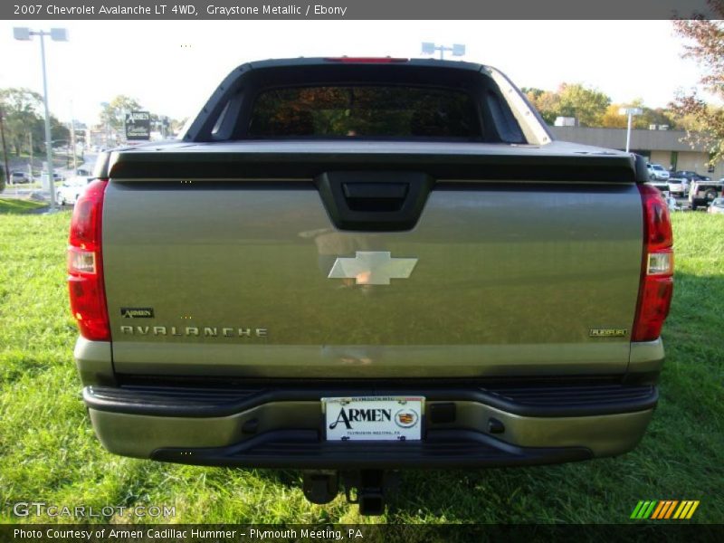 Graystone Metallic / Ebony 2007 Chevrolet Avalanche LT 4WD